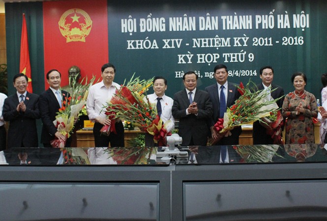 Hà Nội bầu bổ sung 3 Phó Chủ tịch UBND thành phố Hà Nội bầu bổ sung 3 Phó Chủ tịch UBND thành phố