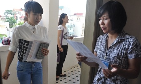 Trường “hot” dần giảm điểm chuẩn Ảnh: Văn Chung (VietNamNet)