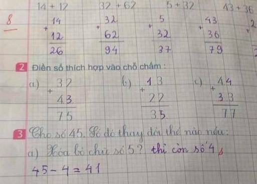 Đáp án đề toán tiểu học khiến dân mạng tranh cãi gay gắt Ảnh chụp bài toán gây xôn xao trong diễn đàn toán tiểu học.