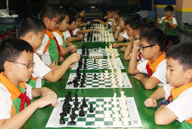 Khởi động hành trình cờ vua xuyên Việt Khởi động hành trình cờ vua xuyên Việt