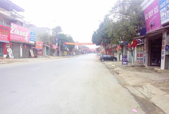 Sáng Mùng Một Tết trong tôi Đường phố sáng mùng 1 Tết. Ảnh minh họa: Facebook Chung Thanh Pham