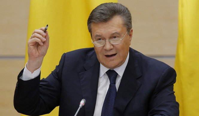 Ông Yanukovych: 'Tôi sẽ tiếp tục chiến đấu vì Ukraine' Ông Viktor Yanukovych, người hiện đang bị Ukraine truy nã quốc tế vì các cáo buộc giết người hàng loạt