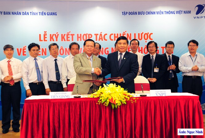Tỉnh Tiền Giang và VNPT hợp tác chiến lược Tỉnh Tiền Giang và VNPT hợp tác chiến lược