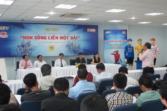 Công bố thông tin cuộc đua xe đạp Cúp truyền hình TP.HCM Công bố thông tin cuộc đua xe đạp Cúp truyền hình TP.HCM