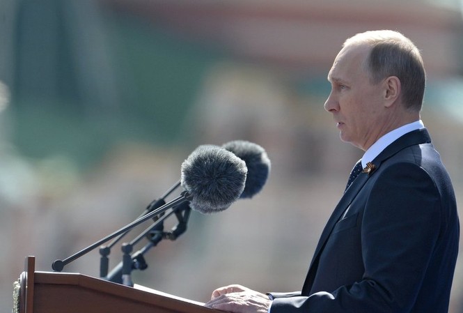 Ông Putin cảm ơn đồng minh trong Ngày Chiến thắng Tổng thống Nga Vladimir Putin. Ảnh Sputnik