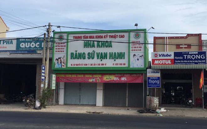 Hai nhóm thanh niên chém nhau kinh hoàng trong phòng nha khoa Nơi xảy ra vụ việc
