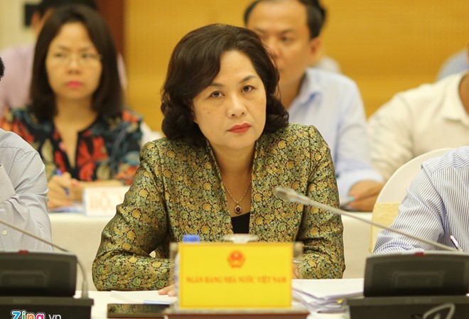 Ngân hàng Nhà nước nói gì về công ty cho vay trả góp quấy rối đòi nợ? Phó thống đốc Ngân hàng Nhà nước Việt Nam Nguyễn Thị Hồng. Ảnh: Hiếu Công.