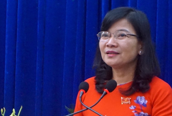 Chánh văn phòng Tỉnh uỷ Bạc Liêu giữ chức Phó chủ tịch UBND tỉnh Bà Lâm Thị Sang