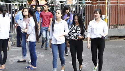 Học viện Ngân hàng công bố điểm chuẩn dự kiến từ 19 đến 21 Thí sinh dự thi đại học