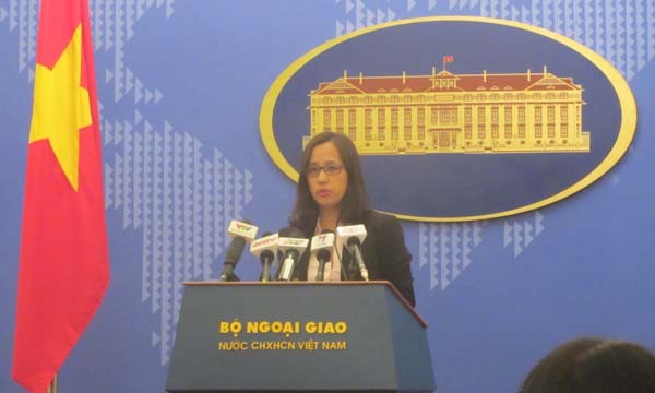 Mọi hoạt động của Việt Nam ở Trường Sa đều hợp pháp Phó Phát ngôn viên Bộ Ngoại giao Việt Nam Phạm Thu Hẳng