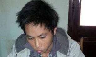 Bắt đối tượng vận chuyển 10 bánh heroin Đối tượng Sồng A Vấu. Ảnh: Công an Thanh Hóa