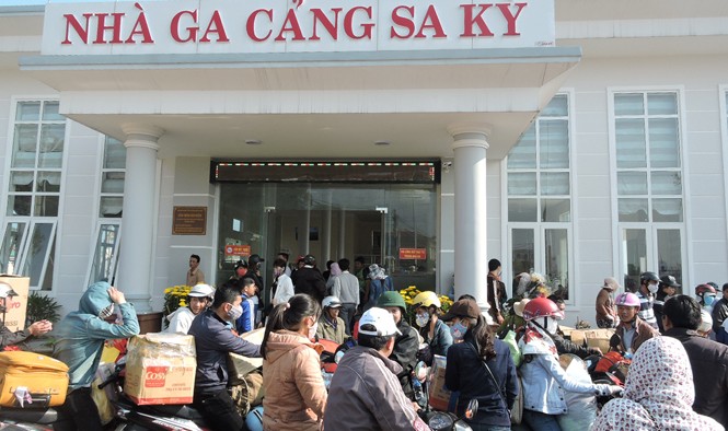 Khách về đảo Lý Sơn dịp Tết tăng đột biến Khách về đảo Lý Sơn dịp Tết tăng đột biến