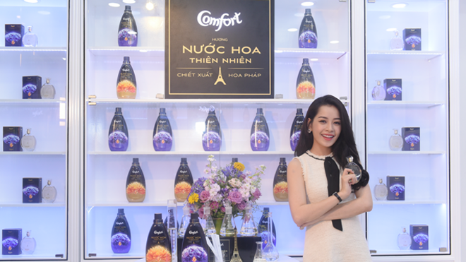 Comfort ra mắt dòng sản phẩm nước xả vải nước hoa thiên nhiên mới Comfort ra mắt dòng sản phẩm nước xả vải nước hoa thiên nhiên mới