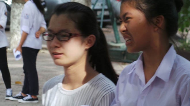 Học sinh nháo nhác tìm chỗ luyện thi trắc nghiệm Theo một số giáo viên, nhiều học sinh đang rất lo lắng với Dự thảo thi 2017 (ảnh minh họa)