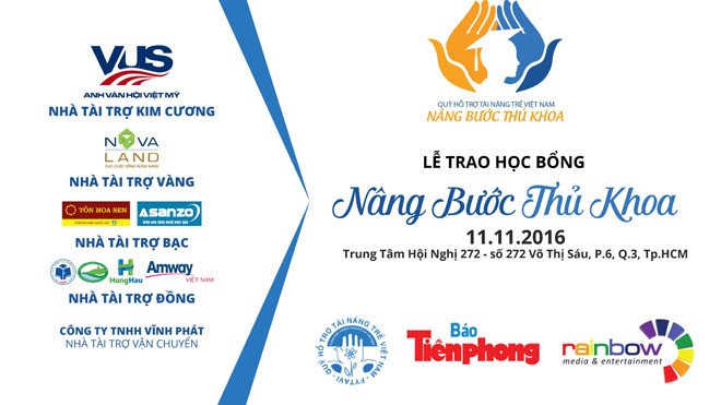 Hoạt động của chương trình học bổng 'Nâng bước thủ khoa 2016' Hoạt động của chương trình học bổng 'Nâng bước thủ khoa 2016'
