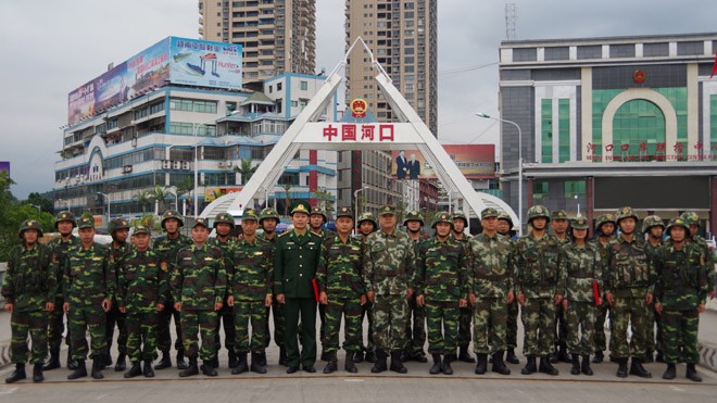 Tuần tra liên hợp khu vực biên giới trọng điểm Tuần tra liên hợp khu vực biên giới trọng điểm
