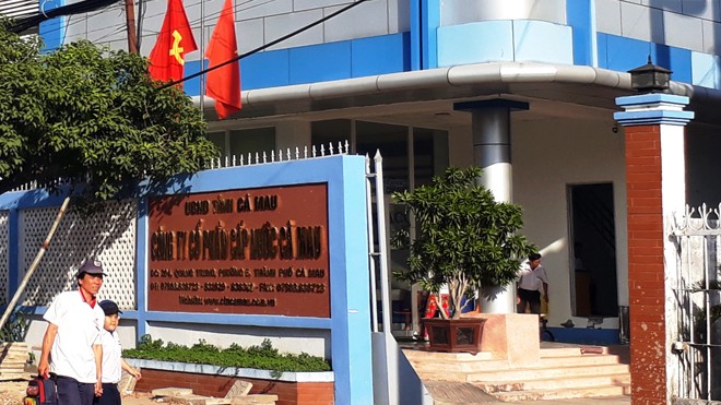 Kỷ luật cả dàn lãnh đạo công ty Cấp nước Cà Mau Kỷ luật cả dàn lãnh đạo công ty Cấp nước Cà Mau