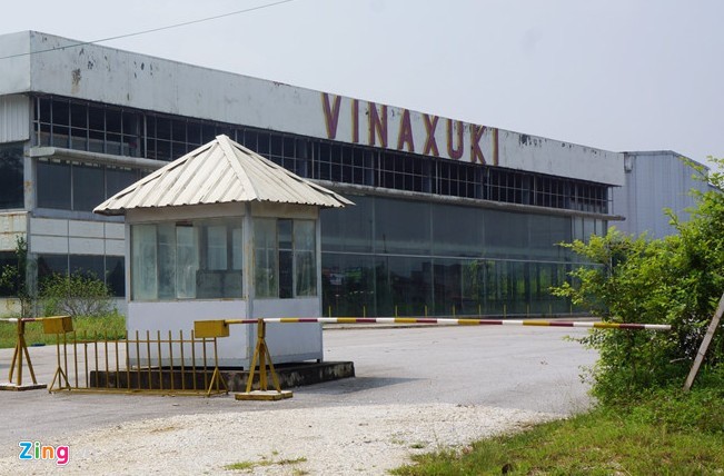 Thanh Hóa thu hồi đất của dự án nhà máy ôtô Vinaxuki nghìn tỷ Nhà máy ôtô Vinaxuki ở Thanh Hóa. Ảnh: Nguyễn Dương/Zing