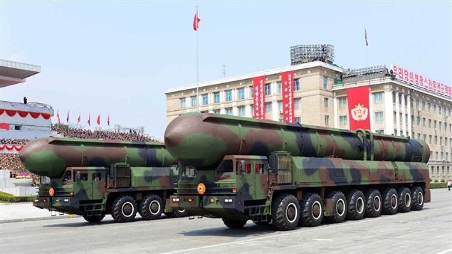 Tướng Mike Mullen: Chiến tranh hạt nhân 'gõ cửa' nước Mỹ Ảnh: KCNA