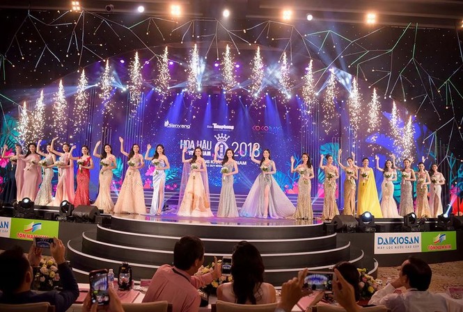 Chung khảo phía Bắc Hoa hậu Việt Nam 2018 từ 12 đến 22/7 tại Cửa Lò Ảnh: Hồng Vĩnh