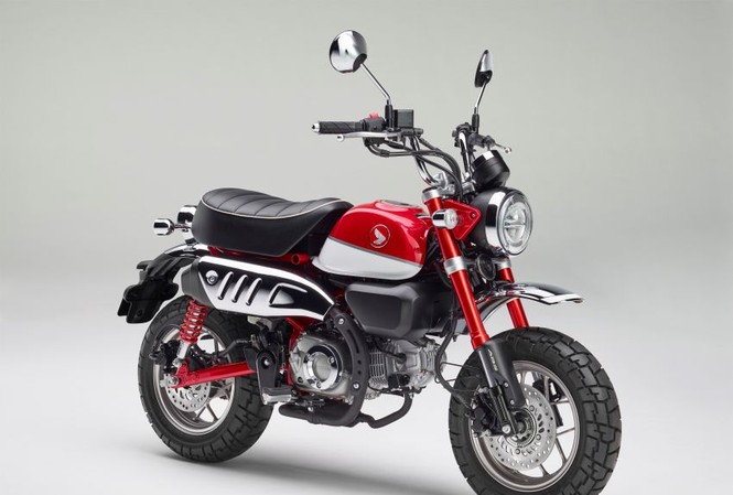 Honda Monkey 2018 được thiết kế trên nền tảng của MSX 125 Honda Monkey 2018