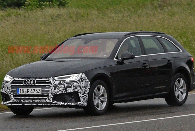 Audi A4 2019 rò rỉ những hình ảnh trên đường chạy thử Audi A4 2019 rò rỉ những hình ảnh trên đường chạy thử