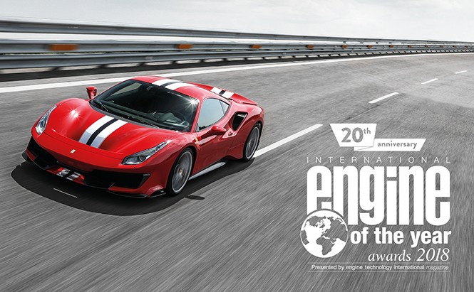 Ferrari giành giải thưởng Động Cơ của năm 2018 Ferrari đoạt giải thưởng Động Cơ của Năm 2018
