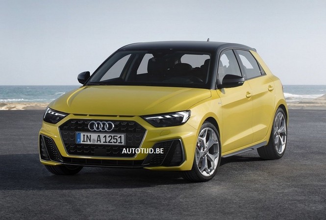 Rò rỉ những hình ảnh đầu tiên về Audi A1 2019 Những hình ảnh đầu tiên về Audi A1 2019