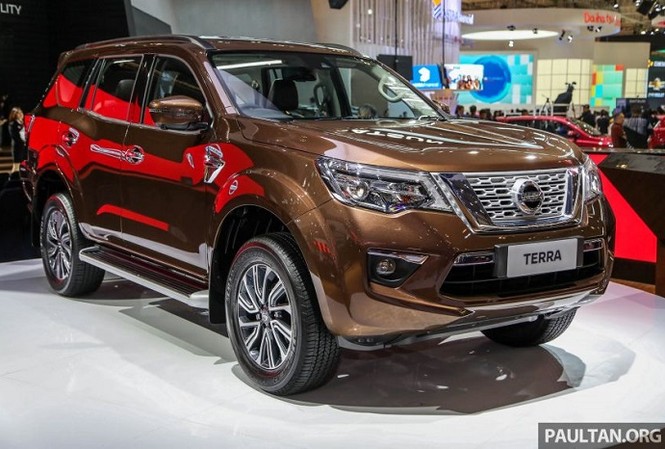 Nissan Terra ra mắt tại Thái Lan với động cơ Diesel tăng áp kép mới Hình ảnh thực tế Nissan Terra tại triển lãm GIIAS.