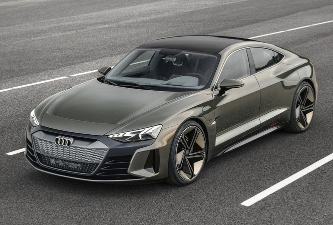 Xe điện Audi E-Tron GT sẽ xuất hiện trong 'bom tấn' Avengers 4 Concept xe điện Audi E-Tron GT