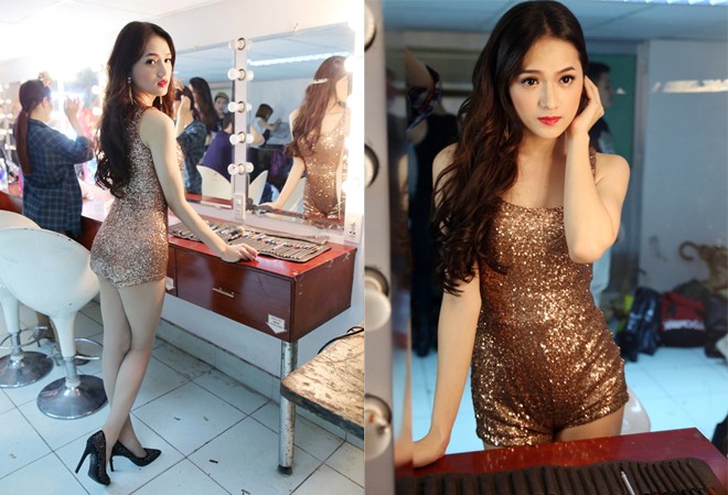 Hương Giang Idol khoe ba vòng bốc lửa Hương Giang Idol khoe ba vòng bốc lửa