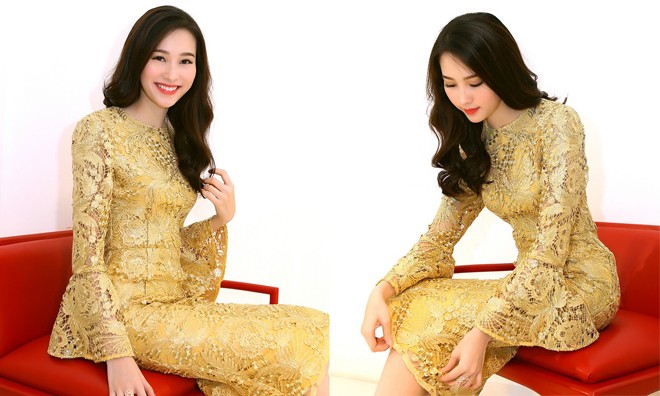 Hoa hậu Thu Thảo xinh đẹp hút hồn khi thử đồ Hoa hậu Thu Thảo xinh đẹp hút hồn khi thử đồ