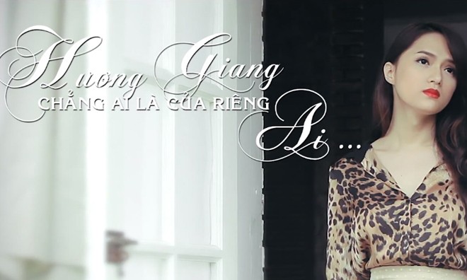 Hương Giang Idol úp mở tên bạn trai trong MV mới Hương Giang Idol úp mở tên bạn trai trong MV mới