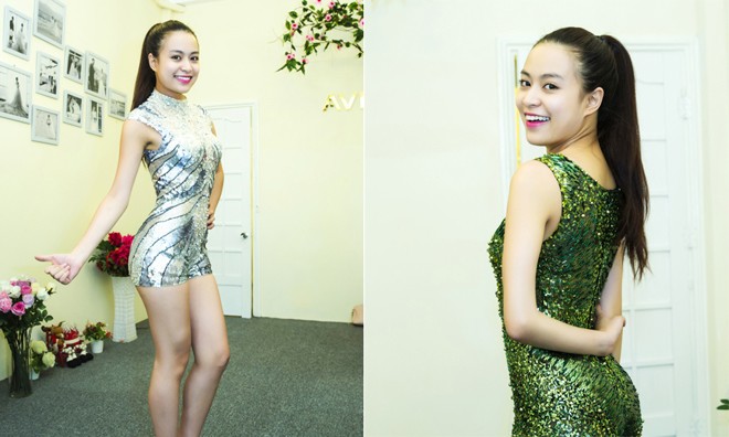 Diện váy bó sát, Hoàng Thùy Linh 'triệt để' khoe đường cong Diện váy bó sát, Hoàng Thùy Linh 'triệt để' khoe đường cong
