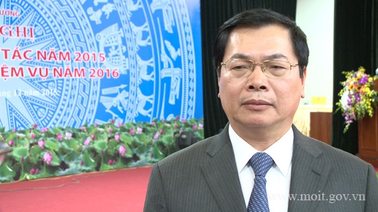 Bộ trưởng Vũ Huy Hoàng trải lòng về một năm khó khăn với xuất khẩu Bộ trưởng Công Thương Vũ Huy Hoàng.