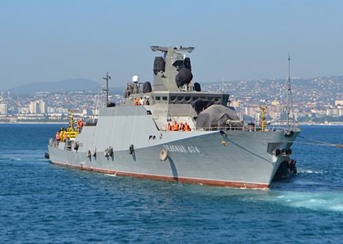 Nga nghi điều thêm tàu chiến đến Syria Tàu Zelyony Dol. Ảnh: eng.mil.ru.