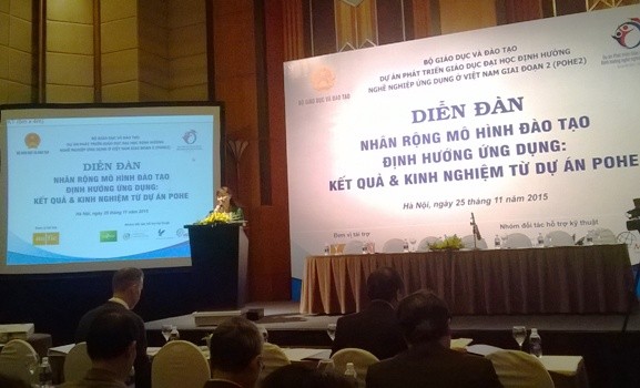 Nhân rộng mô hình giáo dục Đại học định hướng ứng dụng Nhân rộng mô hình giáo dục Đại học định hướng ứng dụng