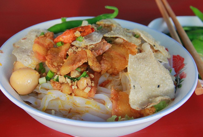 Đại biểu đến dự APEC sẽ thưởng thức ẩm thực gì? Mì Quảng là một trong những món ăn đặc trưng của người dân Quảng Nam – Đà Nẵng được giới thiệu tới các đại biểu APEC. Ảnh: Thanh Trần.