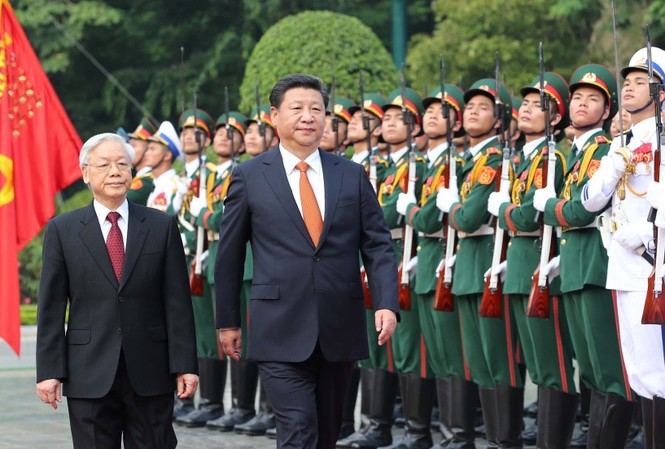 Thế giới đánh giá chuyến thăm Việt Nam của nguyên thủ Trung Quốc, Mỹ Ảnh: Xinhua