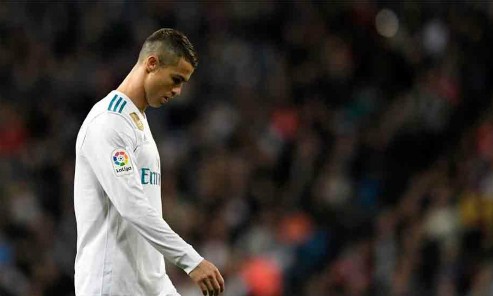 Ronaldo đổ lỗi trọng tài khi ghi bàn kém ở La Liga Ronaldo khiến nhiều người bất ngờ với phong độ ghi bàn yếu kém ở La Liga. Ảnh: AFP.