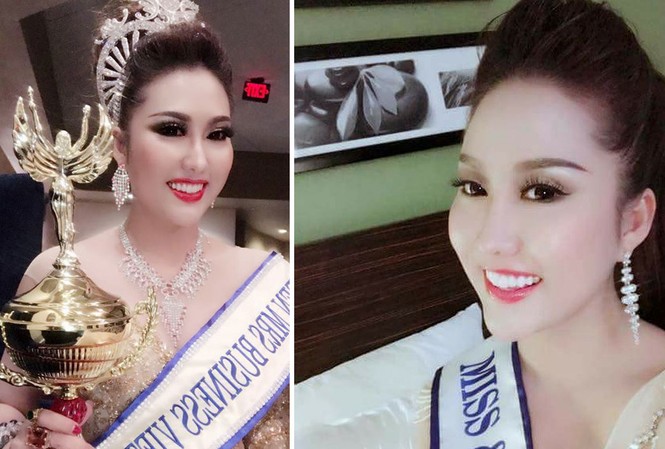 Ai mạnh dạn công khai thẩm mỹ khi thi ứng xử như Phi Thanh Vân? Phi Thanh Vân vừa đăng quang Hoa hậu Doanh nhân gốc Việt 2017 tại Mỹ.