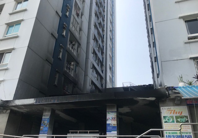 Cổ phiếu chủ đầu tư dự án Carina Plaza giảm mạnh sau vụ cháy Vụ cháy khiến cổ phiếu công ty 577 giảm sâu