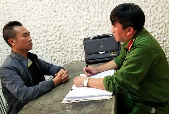 Vụ hai cha con bị bắn ở Đà Lạt: Bắt ông trùm băng đòi nợ thuê có súng Trần Minh Tuấn tại cơ quan điều tra