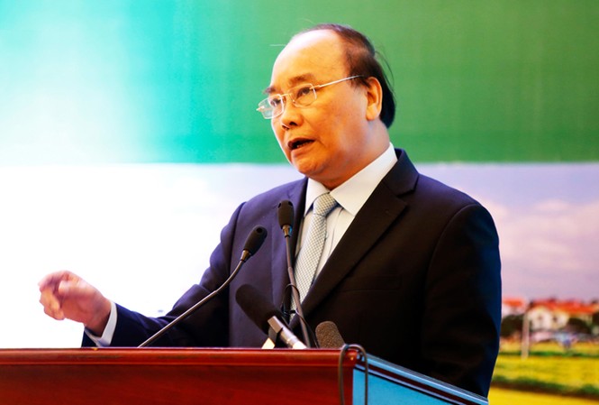 Khơi thông 'điểm nghẽn', mở đường cho DN đầu tư vào nông nghiệp Thủ tướng Nguyễn Xuân Phúc phát biểu chỉ đạo tại hội nghị