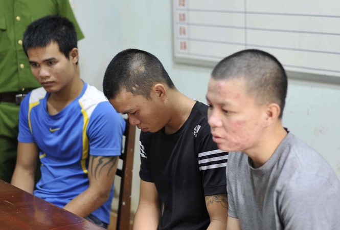 Bốn thanh niên thực hiện 29 vụ trộm tài sản Các đối tượng tại cơ quan điều tra
