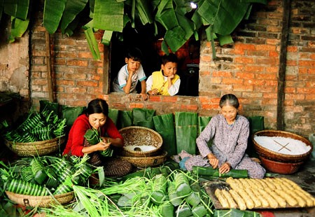 Ngẩn ngơ nhớ Tết quê xưa Ảnh minh họa