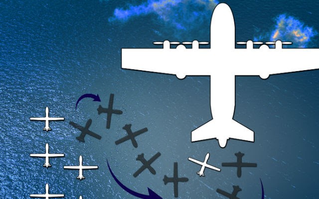 Mỹ phát triển tàu sân bay UAV trên không Mỹ phát triển tàu sân bay UAV trên không