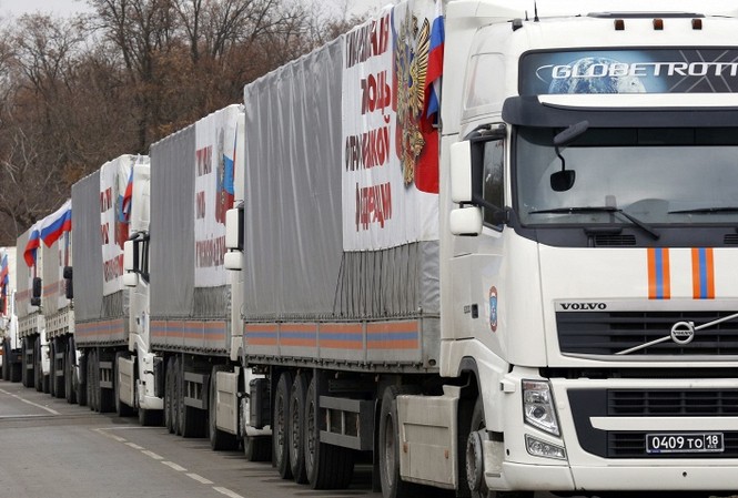 Đoàn xe nhân đạo thứ 7 sắp tới miền Đông Ukraine Đoàn xe nhân đạo thứ 7 sắp tới miền Đông Ukraine