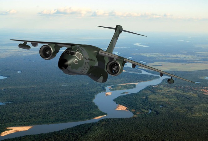 Brazil lộ vận tải cơ đa nhiệm KC-390 Brazil lộ vận tải cơ đa nhiệm KC-390