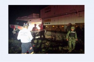 Tai nạn thảm khốc tại Mexico, gần 50 người thương vong Hiện trường vụ tai nạn tại Mexico